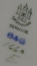 BING & GRONDAHL FIGURAL TRAY - 3