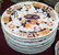 *GROUP OF ROYAL CROWN DERBY DINNERWARE - 6