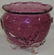 *AMETHYST GLASS VASE