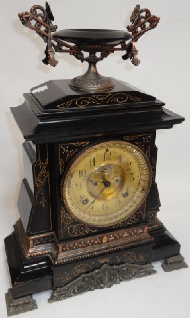 *EARLY 20TH C. MANTEL CLOCK (1 of 2)