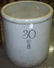 *30-GALLON STONEWARE CROCK