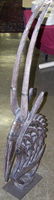*AFRICAN CARVED WOOD HEADPIECE - 2
