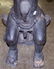 *AFRICAN CARVED WOOD FIGURE - 2