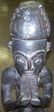 *AFRICAN CARVED WOOD FIGURE - 3