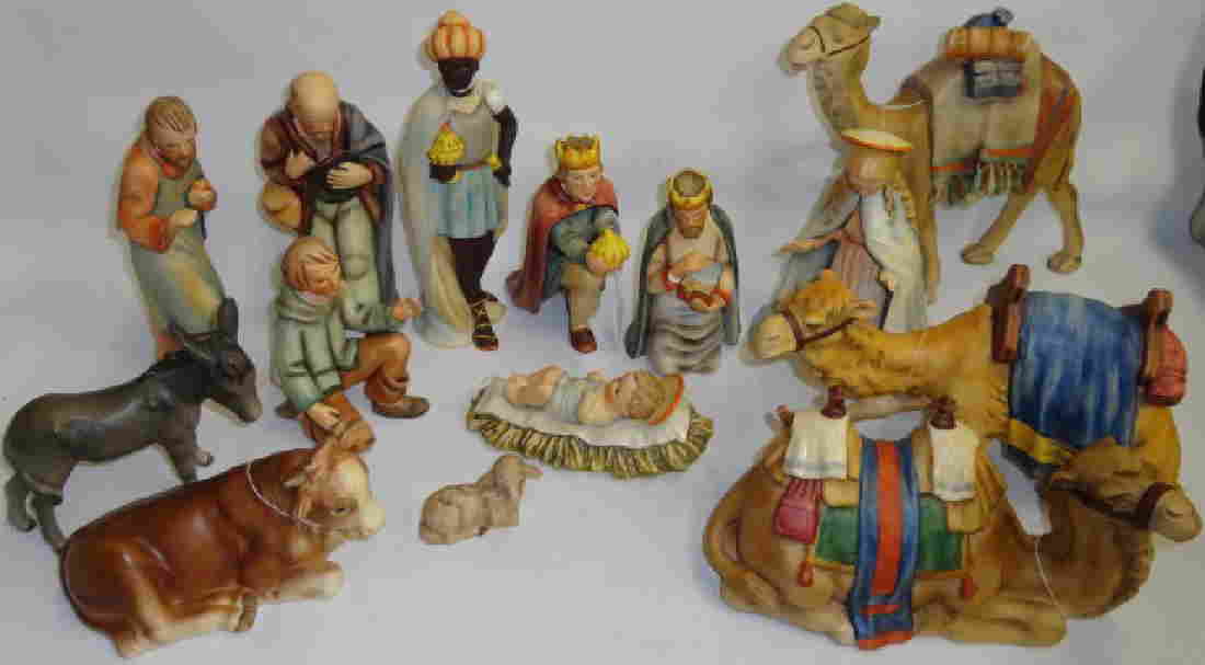 *14-PIECE HUMMEL NATIVITY SET - Nov 26, 2017 | Bunte Auction Services