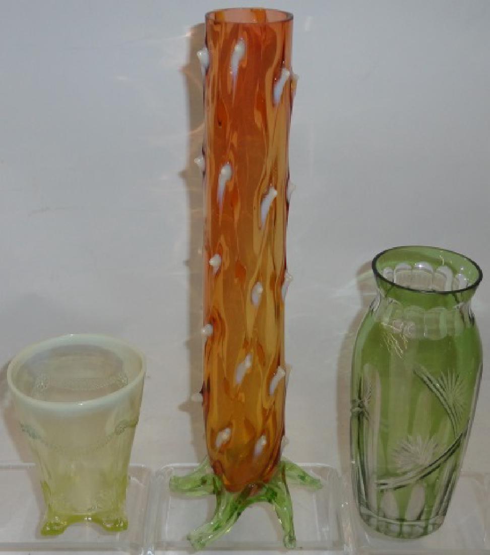 3 PIECES OF ART GLASS (1 of 1)