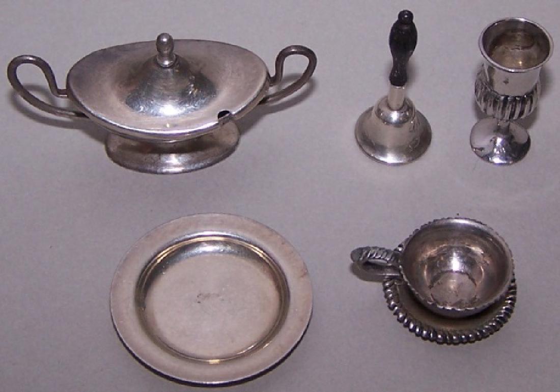 *6 PIECES OF MINIATURE STERLING SILVER (1 of 3)