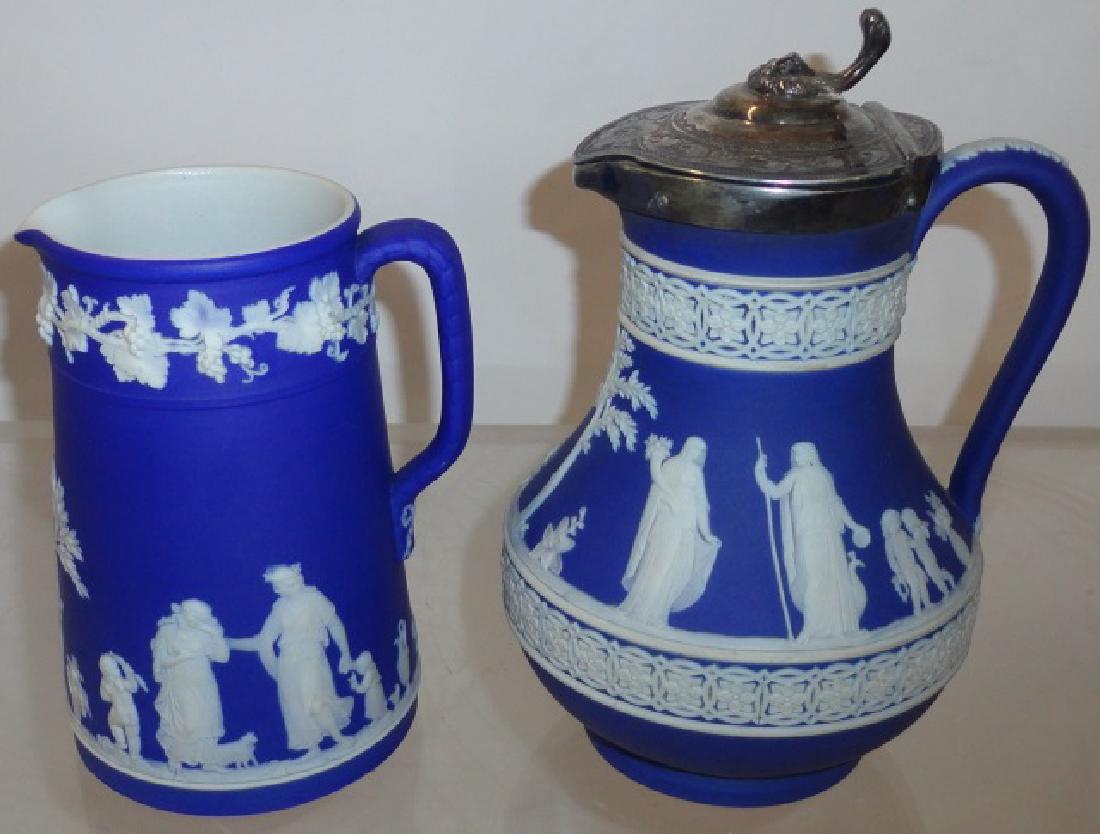 2 PIECES OF BLUE WEDGWOOD (1 of 4)