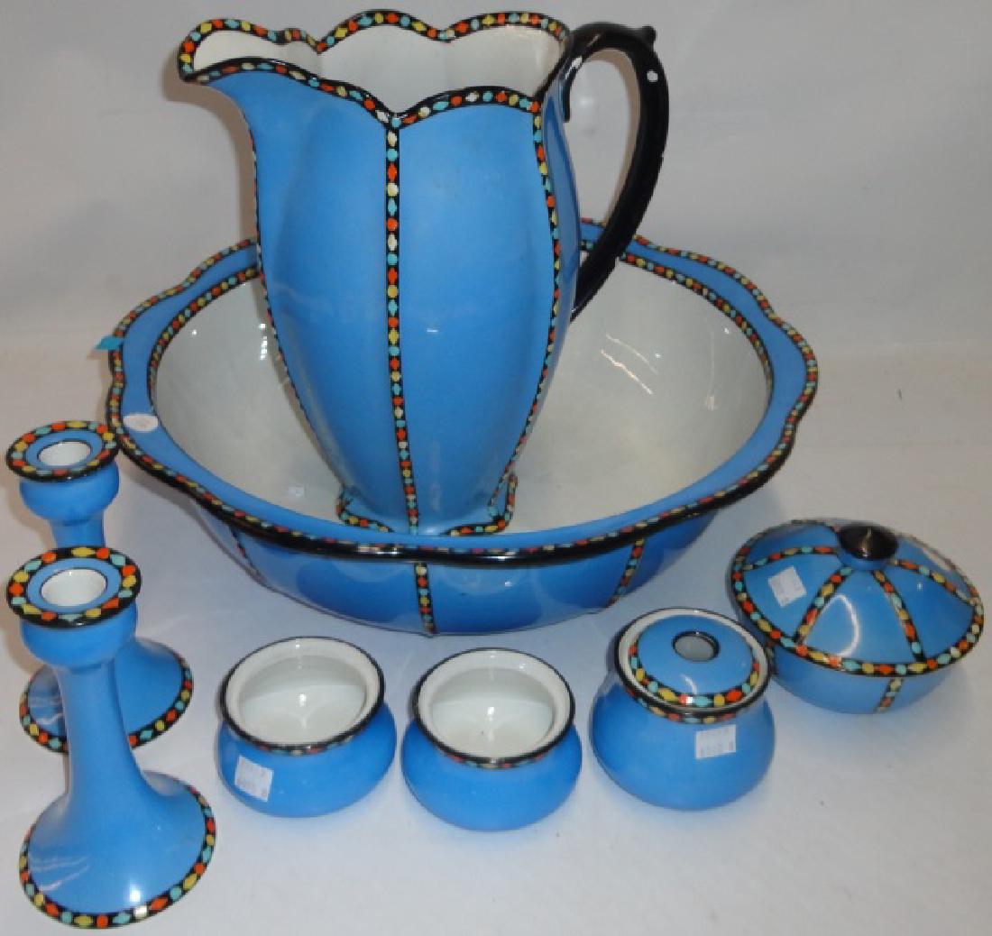 *8 PIECE PITCHER AND BOWL SET (1 of 2)