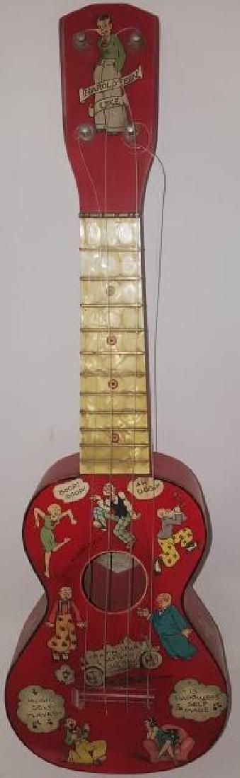 *GENUINE HERALD TEEN UKULELE: Designed by Carl Ed, made by Harmony Company.
