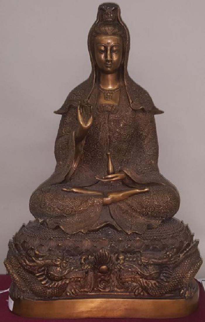 *20TH C. TIBETAN RELIGIOUS FIGURE (1 of 4)