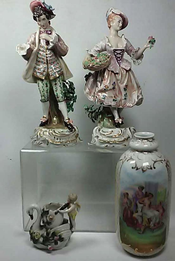 4 PIECES OF PORCELAIN (1 of 2)