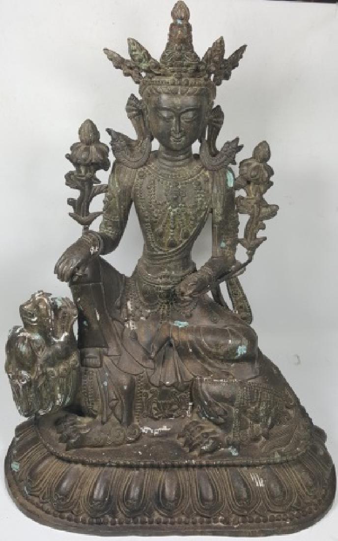 *CHINESE BRONZE SCULPTURE (1 of 4)