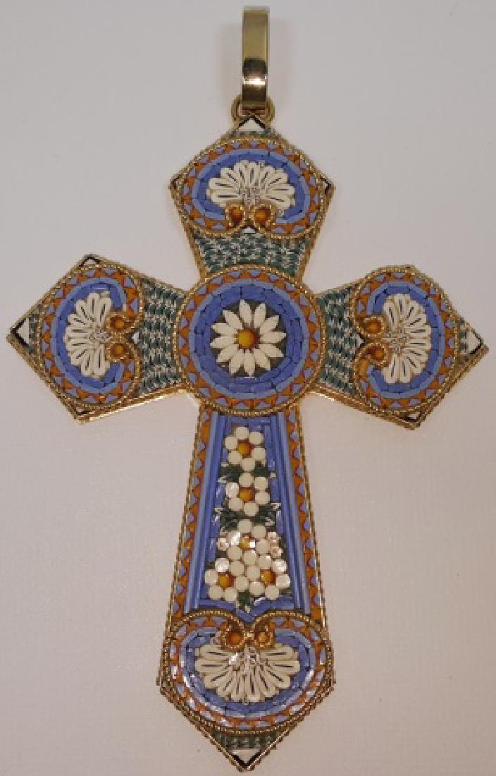 *LARGE MICRO MOSAIC CROSS (1 of 2)