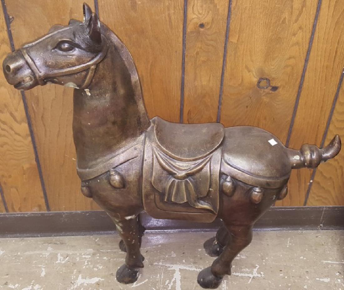 *CHINESE BRONZED SCULPTURE (1 of 1)