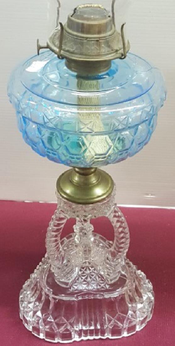 *19TH C. KEROSENE LAMP (1 of 2)