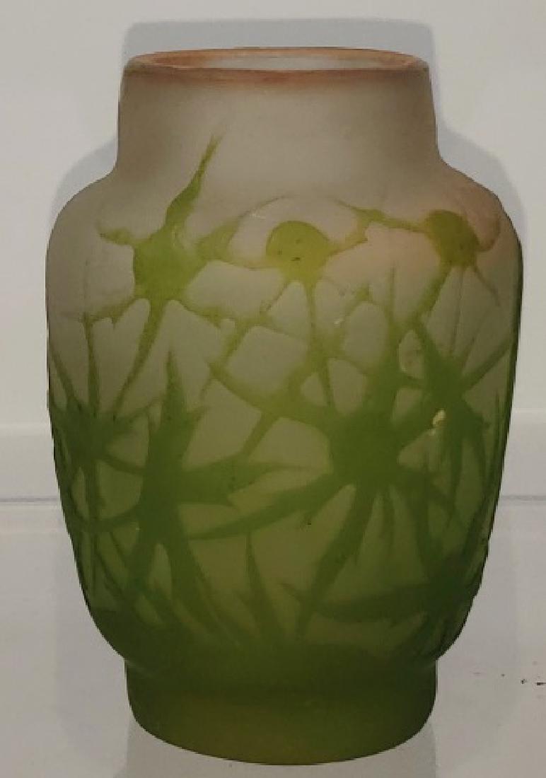 *GALLE FRENCH CAMEO ART GLASS VASE (1 of 7)