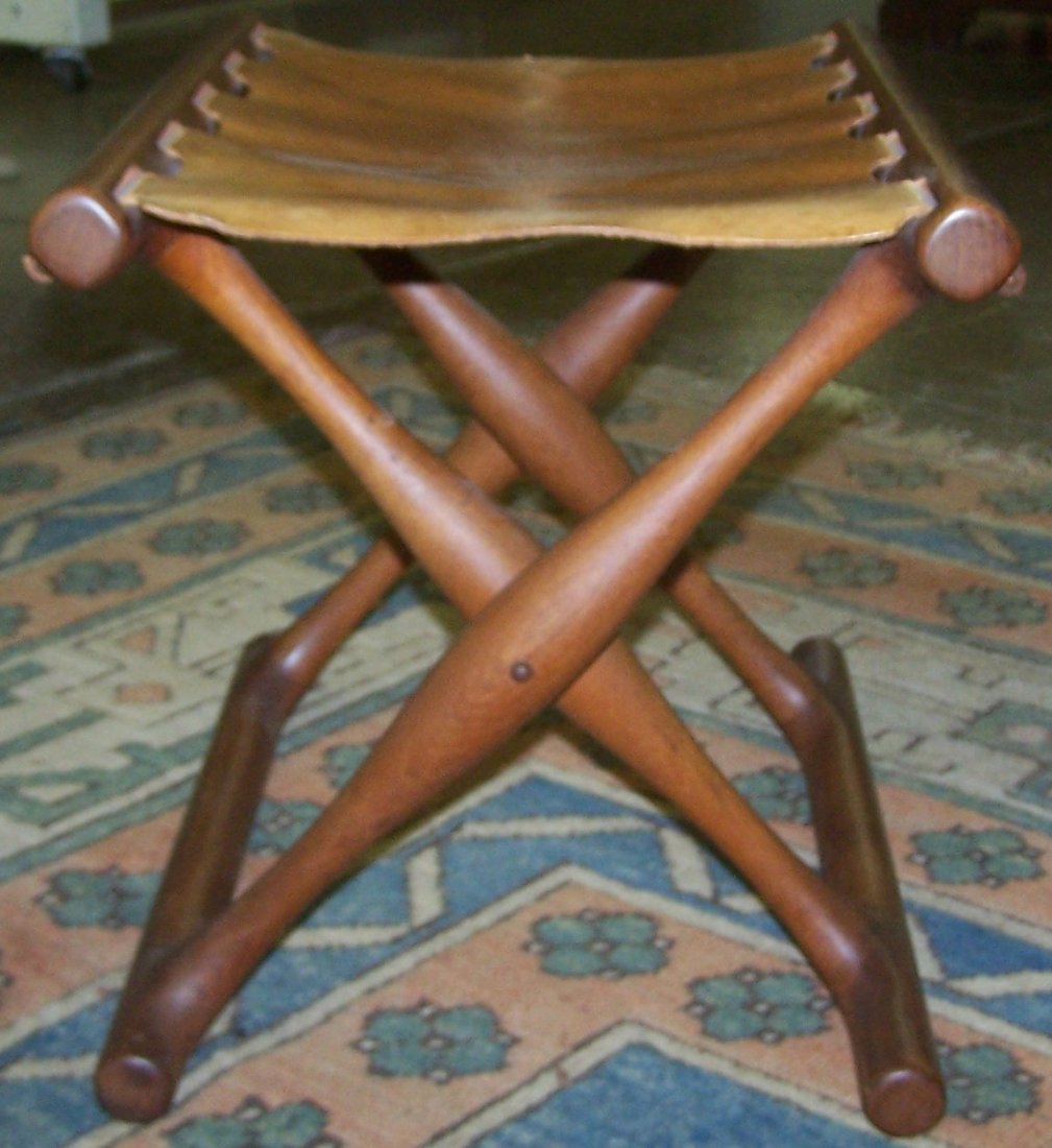 *POUL HUNDEVAD GULDHOJ FOLDING STOOL (1 of 5)