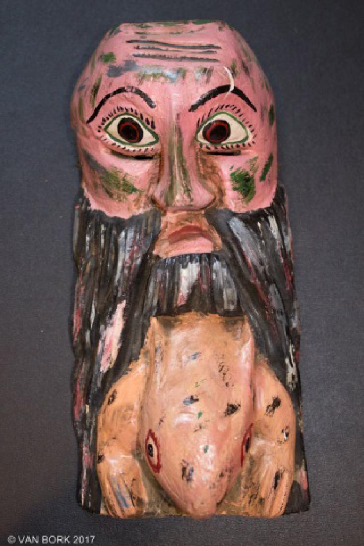*VINTAGE MEXICAN CEREMONIAL DANCE MASK (1 of 5)