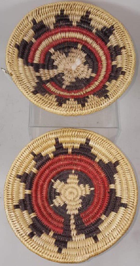 *2 NAVAJO WEDDING BASKETS (1 of 2)