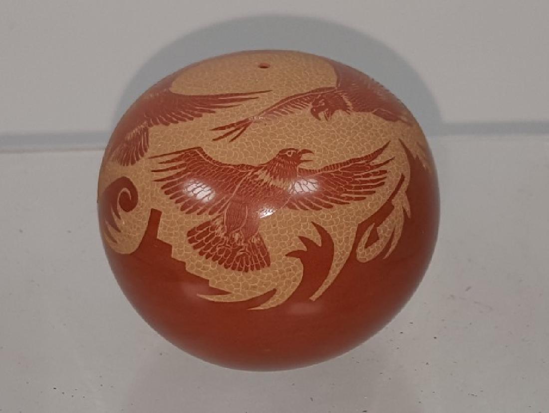 *GRACE MEDICINE FLOWER POTTERY SEED POT (1 of 5)