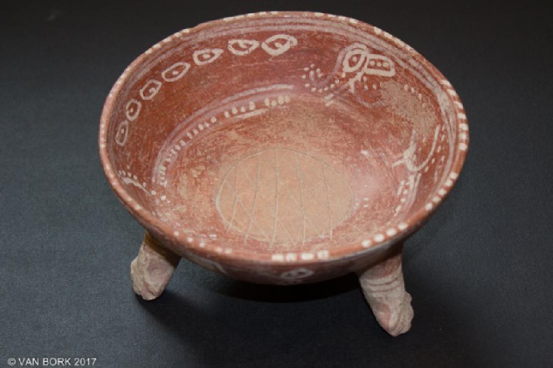 *PRE-COLUMBIAN MICHOACAN TRIPOD BOWL (1 of 6)
