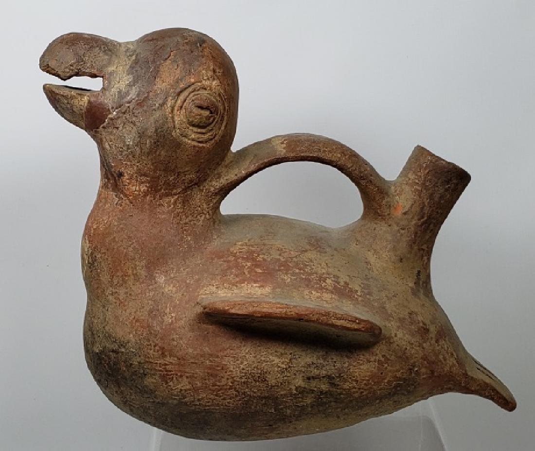 *PRE-COLUMBIAN FIGURAL VESSEL (1 of 2)