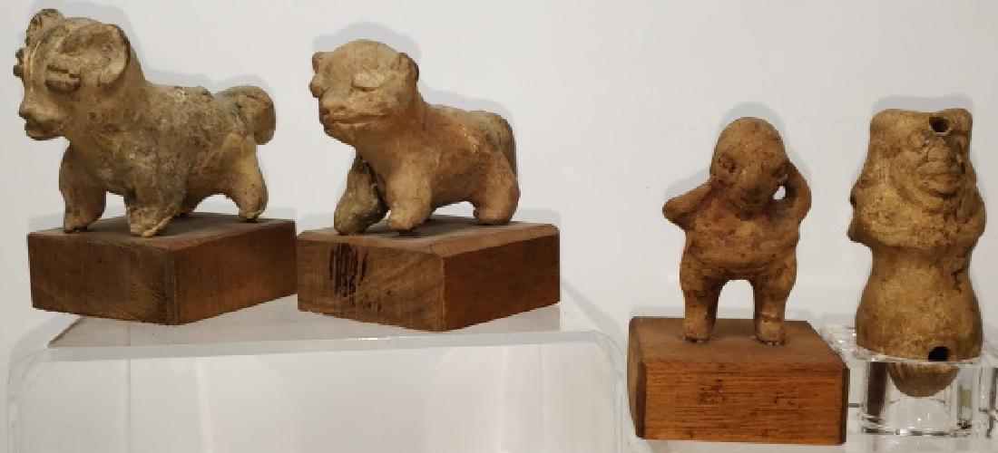 *4 PRE-COLUMBIAN FIGURES (1 of 3)