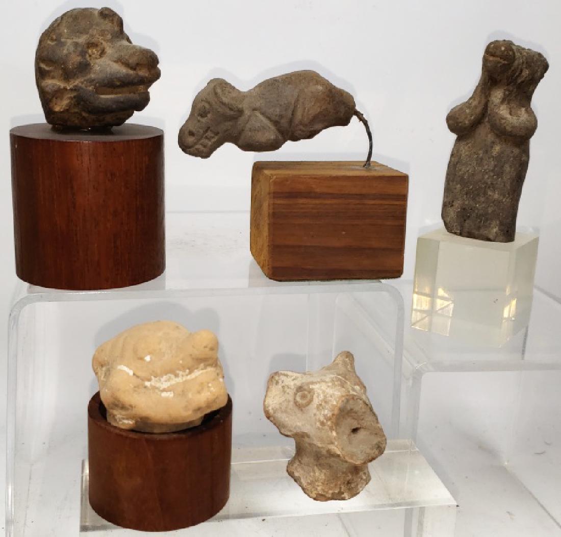 *5 PRE-COLUMBIAN POTTERY FIGURES (1 of 3)