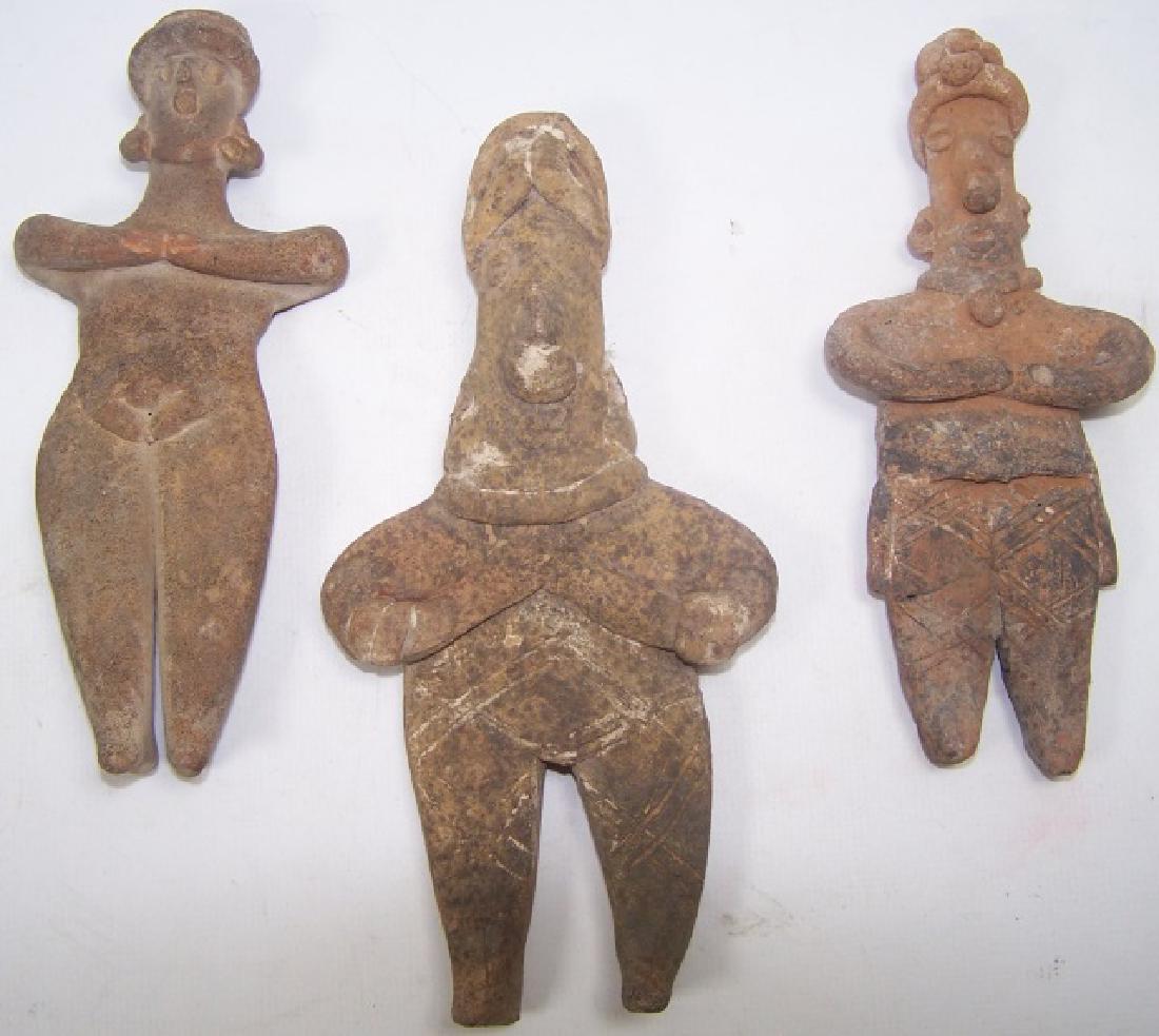 *3 PRE-COLUMBIAN FIGURES (1 of 2)