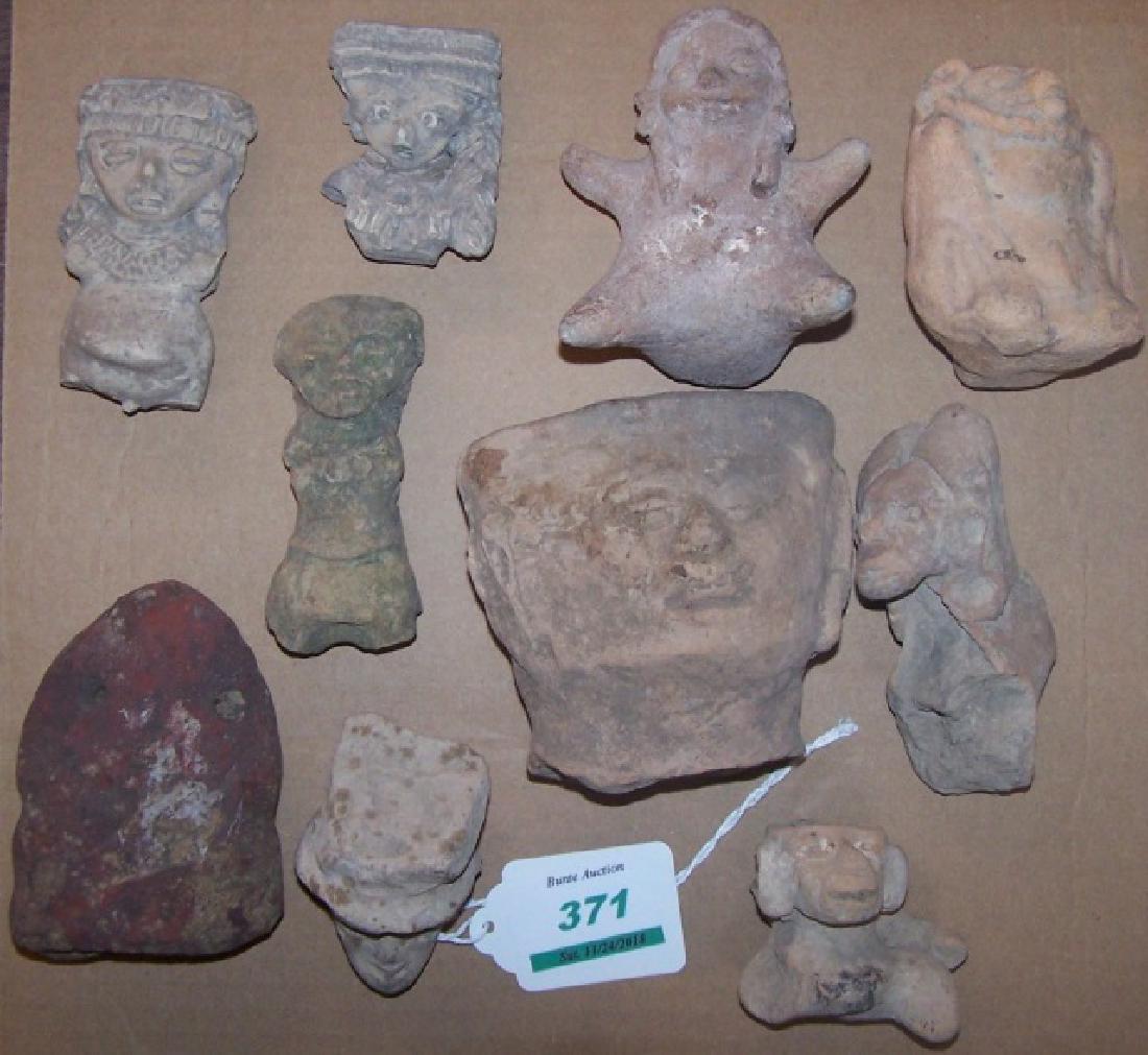 *GROUP OF PRE-COLUMBIAN FIGURES & FRAGMENTS (1 of 1)