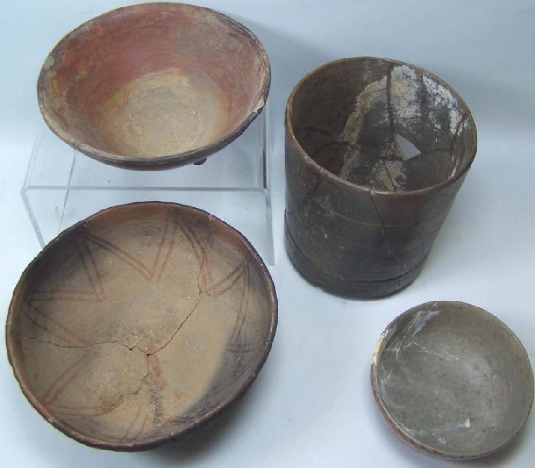 *4 PRE-COLUMBIAN BOWLS (1 of 2)