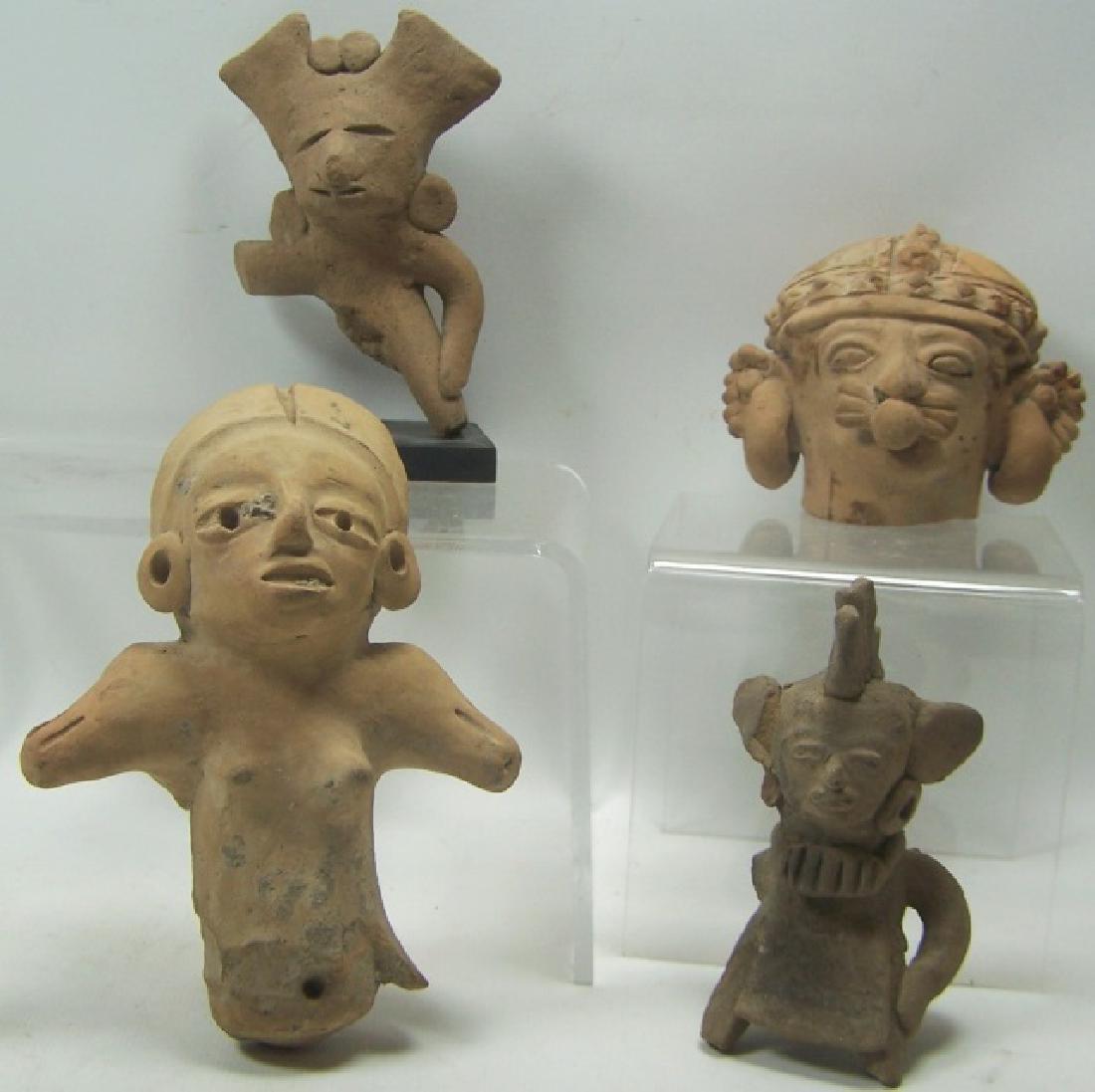 *4 PRE-COLUMBIAN FIGURES & FRAGMENTS (1 of 3)