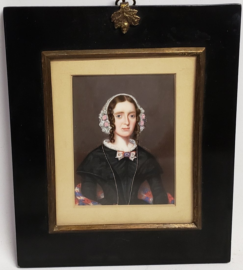 *FRAMED MINIATURE PORTRAIT (1 of 3)