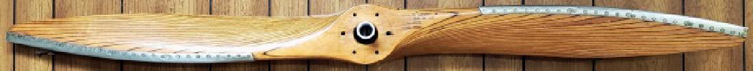 *WOOD PROPELLER: Approximate width 72".