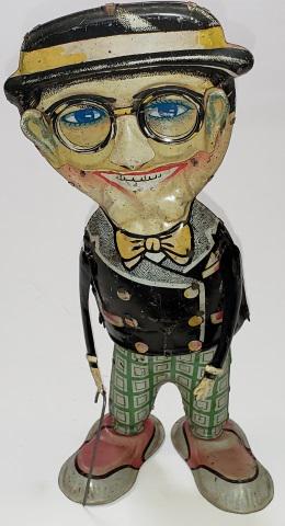 MARX TIN WIND-UP: Harold Lloyd Walker, approximate height 10 5/8".
