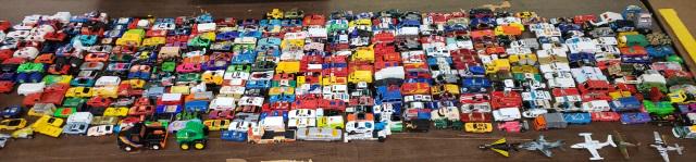 *GROUP OF TOY CARS: Cars, trucks, planes, etc.