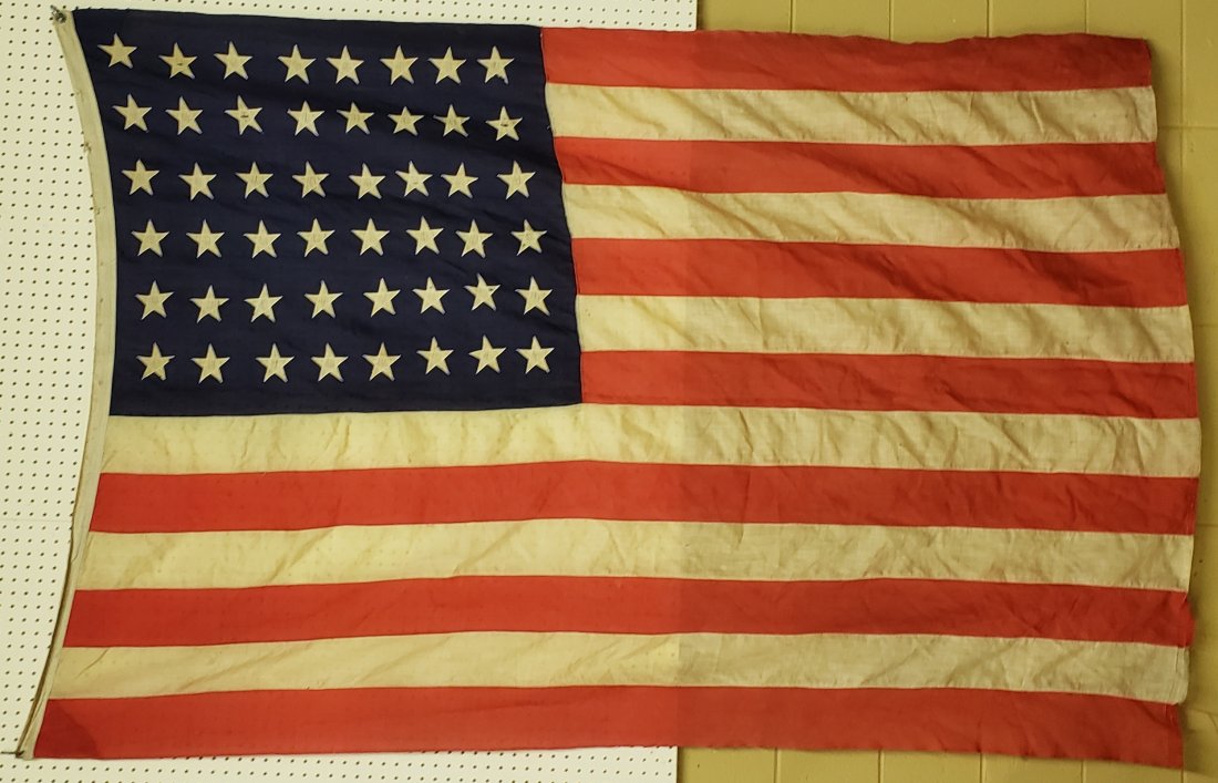 48-STAR UNITED STATES FLAG: 48-STAR UNITED STATES FLAG, 89" x 58"