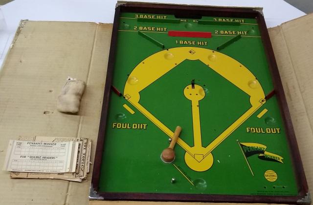 *"PENNANT WINNER" BASEBALL GAME: "Pennant Winner" game made by Wolverine Supply & MFG. Co, with original box.