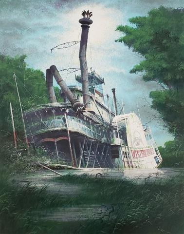 ROBERT ADDISON ORIGINAL SERIGRAPH: Robert Addison (1924-1988 American), "Western World", unframed serigraph, signed in pencil lower right, numbered lower left P.P., approximately 24 3/4" x 19 1/2", paper size 27" x 22".