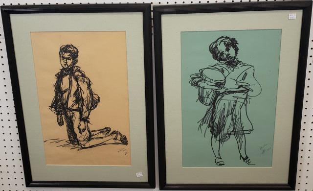 *2 TESFAYE BEKELE ORIGINAL DRAWINGS (1 of 5)