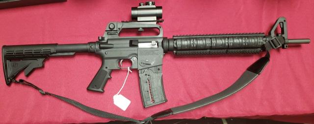 *MOSSBERG 22 LR RIFLE: S/N EMF3785801 semi-auto, model 715T, 22 LC caliber, 18:barrel, one 25 round magazine (Waiting Period: 72 hours).