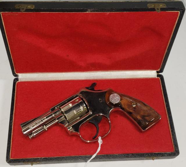 *ROSSI REVOLVER: Princess model, double-action, .22 LR cal, 2" barrel, plastic grips, S/N 77288, comes with original fitted box (Waiting Period: 72 hours).