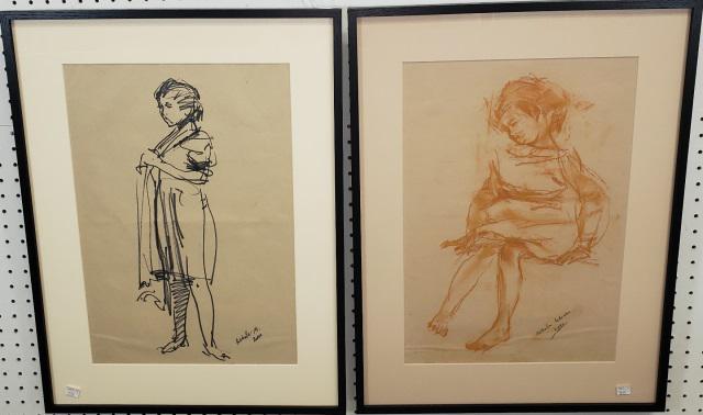 *2 TESFAYE BEKELE ORIGINAL DRAWINGS (1 of 5)