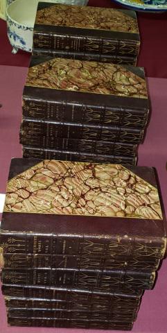 *24 VOLUMES OF THACKERAY'S WORKS: Thackeray's 1869.