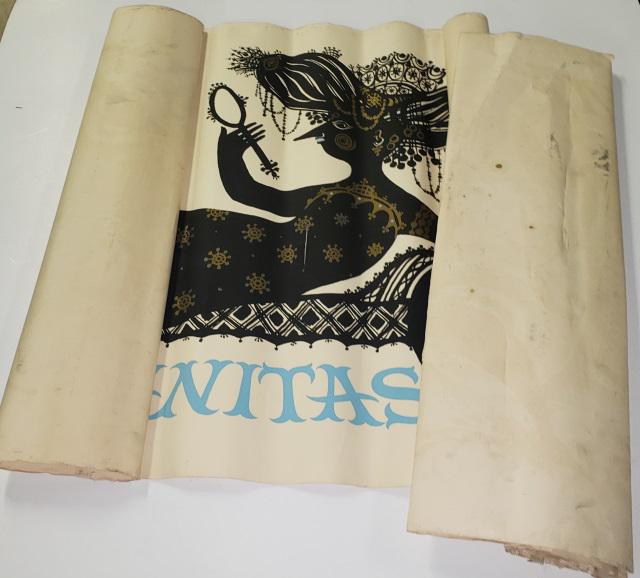 *2 BJORN WIINBLAD SERIGRAPHS: "Vanitas", each approximately 48" x 34".