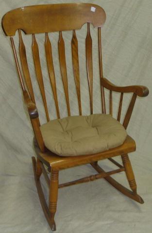 *COUNTRY STYLE ARROWBACK ROCKER: Rocker.