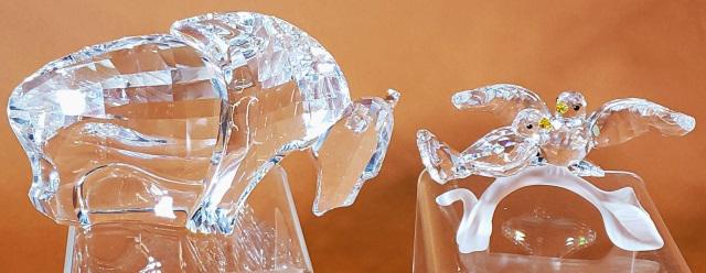 2 PIECES OF SWAROVSKI CRYSTAL (1 of 5)