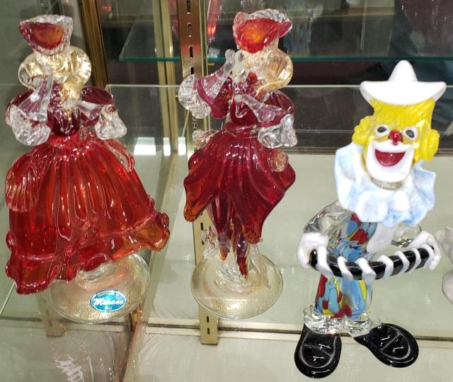 *3 MURANO ART GLASS FIGURES (1 of 1)