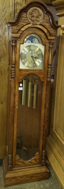 *SLIGH LONG CASE CLOCK (1 of 3)